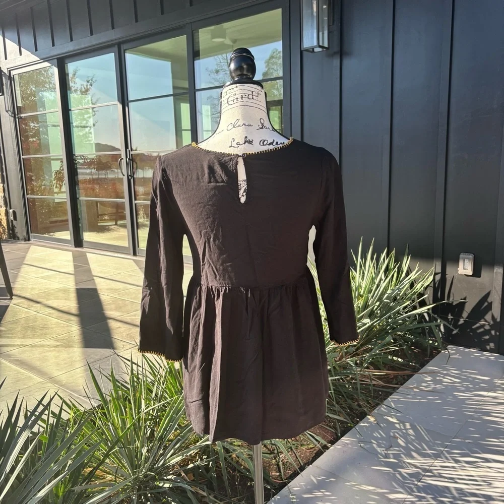 🪡 Jodifl Embroidered Boho Tunic – Size S - Picture 2 of 4